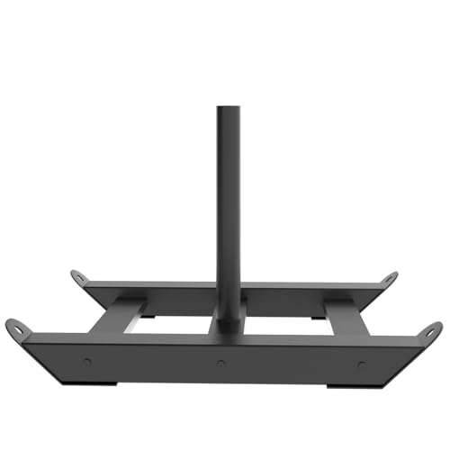 Weight Sled with Harness, Heavy Duty Fitness Strength Training Sled Workout Sled for Athletic Exercise and Speed, Suitable for 1" and 2" Weight Plates