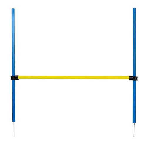 Pet Prime Dog Agility Training Equipment for Dog Obstacle Course Backyard Height Adjustable Jumper Hurdle Bar Portable Dogs Park Exercise Tool - size: Adjustable Dog Jump Hurdle Bar
