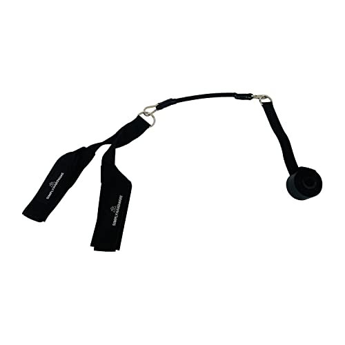 Hip Flexor Training Strap | Reverse Squat Resistance Band Workout Strap Set | Resistance Bands and Door Anchor Included