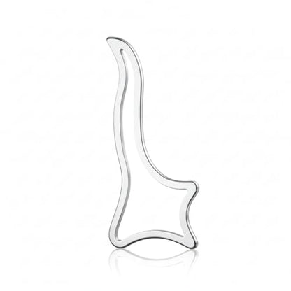 Ice Gua Sha Muscle Scraper, Stainless Steel Massage Therapy Tools - Body Sculpting, Maderoterapia Kit Colombiana for Lymphatic Drainage, Anti Cellulite, Deep Tissue - size: Board