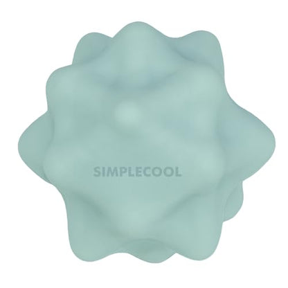 Small Spiky Massage Ball Trigger Point Massage Tool. Solid Bumpy Massager Balls for Deep Tissue Myofascial Release Hand Foot Plantar Fasciitis Pain Relief Knots Acupoint Yoga Fitness 2.2×2.1" (Green) - color: Green