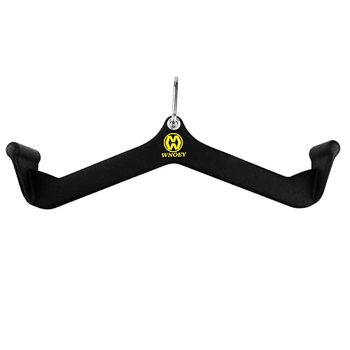 LAT Pulldown Attachment,Back Tricep Bar Strength Training,Handle Grips LAT Pull Down Bar Press Down Exercises,Cable Machine Accessories, Cable Back Attachments for Home Gym - style: Style 003