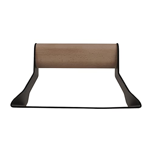 Wood Push up Bars with Ergonomical Handle. Portable
