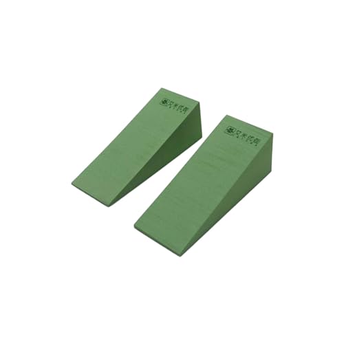 Foam Wedge Calf Stretch Slant Board (2-Pack) - EVA Foam Incline Block for Squat, Leg & Ankle Mobility Exercises
