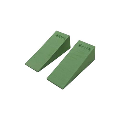 Foam Wedge Calf Stretch Slant Board (2-Pack) - EVA Foam Incline Block for Squat, Leg & Ankle Mobility Exercises