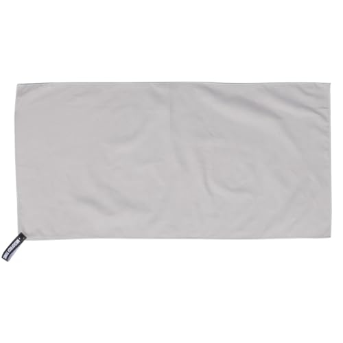Healifty Quick-Drying Sports Towel 40x80cm Superfine Fiber Travel Gym Towel with Breathable Mesh Bag for Outdoor Fitness and Camping Use