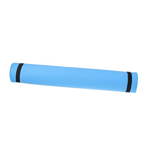 Totority Portable Slip Yoga Mat for Outdoor Camping Fitness Lightweight Exercise Mat for Hot Yoga Pilates Aerobics Stretching Routines Blue