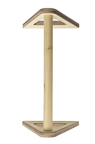 Beyond Balance Wood Parallettes Push-up Bar Dip Station for Gymnastics Calisthenics Acrobatics| Handstands Planche Push-ups L-sits Dips - style: Large