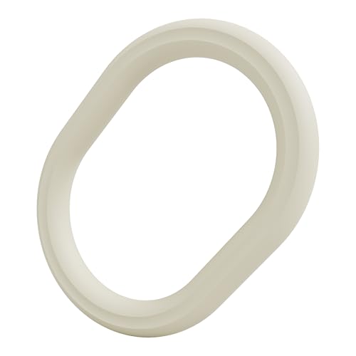 BetterMe Sculpt Weight Loop – Ergonomic Hand Weights for Pilates, Barre & Home Workouts – Weighted Ring for Strength Training & Toning - color: Ivory, size: 10 lb