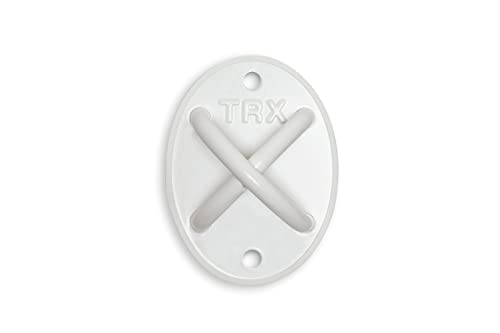 TRX Training XMount, Training Anchor Mount for Suspension-Trainer Straps, Bracket Mount for Suspension-Training Equipment - color: White
