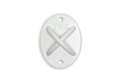 TRX Training XMount, Training Anchor Mount for Suspension-Trainer Straps, Bracket Mount for Suspension-Training Equipment - color: White