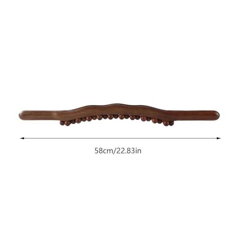 Massage Sticks - Natural Portable Wooden Roller Bar - Wood Stick Massage Tool | for Home House Bedroom Office Indoor Women Men Arm Legs Shoulders