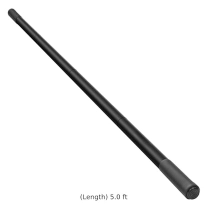 Yoga Stick, 5 ft Aluminum Adjustable Stretching Bar with Comfortable Foam Handles, Portable Fitness Pole for Physical Rehabilitation, Body Shaping, Flexibility, Mobility and Balance Training