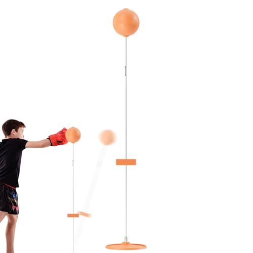 Boxing Reflex Ball Punching Bag Stand Reflex Trainer Hand-Eye Coordination - size: 110cm