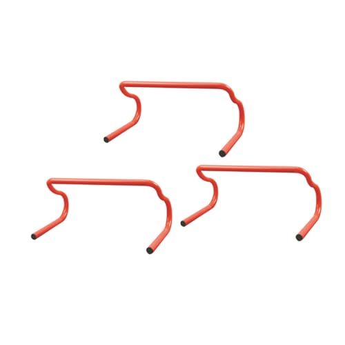 Yardwe 3pcs Adjustable Hurdles Set for Soccer Basketball and Football Training Portable Detachable Agility Equipment for Speed and Agility Drills Lightweight and Compact Design
