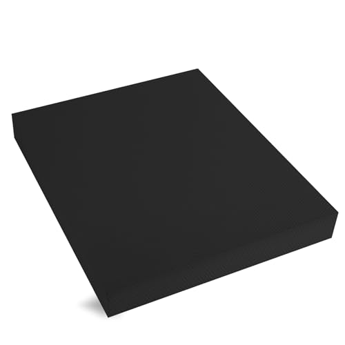 Balance Pad – Stability Trainer for Balance, Stretching, Physical Therapy, Exercise, Mobility, Rehabilitation and Core Training Non-Slip Closed Cell Foam Premium Balance Pad Knee Pad - color: black