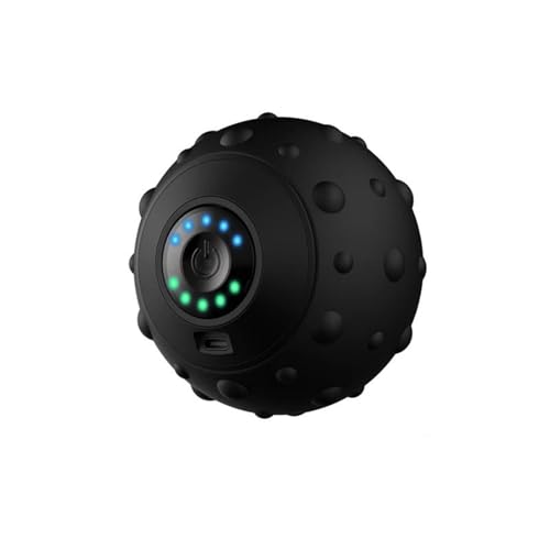 Rechargeable Vibrating Peanut Massage Ball – 5‑Gear Portable Foam Roller for Deep Tissue, Muscle Recovery, Yoga, Mobility & Full‑Body Relaxation,A - color: A