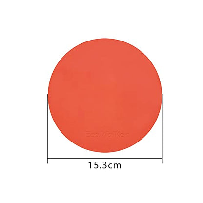 Flat Cones Spot Markers Soccer Basketball Sports Speed Agility Training - color: Without Hole