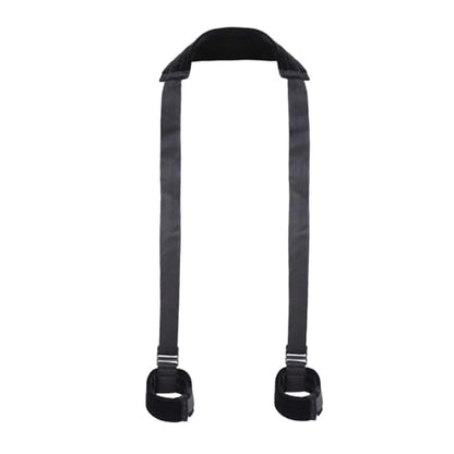 Leg Stretcher Strap for Flexibility, Adjustable Padded Nylon Stretching Band for Yoga, Ballet, Pilates
