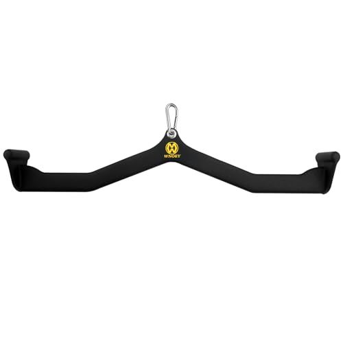 LAT Pulldown Attachment,Back Tricep Bar Strength Training,Handle Grips LAT Pull Down Bar Press Down Exercises,Cable Machine Accessories, Cable Back Attachments for Home Gym - style: Style 005