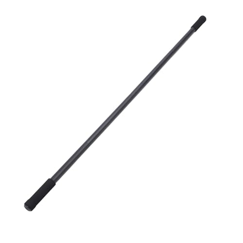lyrlody Yoga Stick, Adjustable Stretching Stick for Flexibility Balance Core Strength Workout Sturdy Steel with Foam Handles 30 45 60 Inches Yoga Enthusiasts