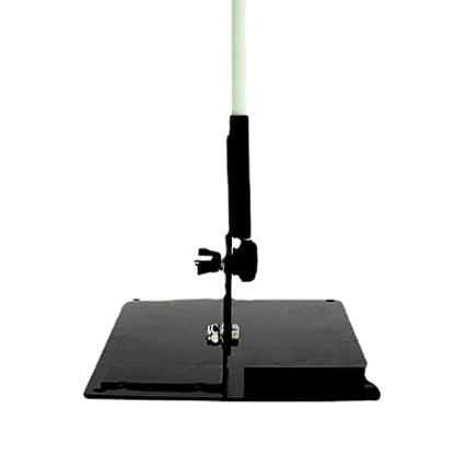 Golf Alignment Sticks, Posture Correction Putting Trainer with 2 Rods and 1 Practice Plate, Adjustable Angle Swing Training Aid for Beginners