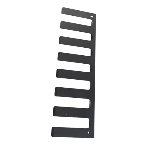 Generic Gym Organizer Rack Versatile Easy Storage Wall Mounted Hanger for Home Gym Home Exercise Equipment for Resistance Bands Barbell Bar Jump Rope, Carbon Steel 17x5x2in