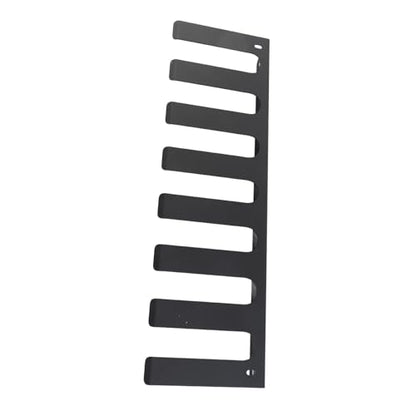 Generic Gym Organizer Rack Versatile Easy Storage Wall Mounted Hanger for Home Gym Home Exercise Equipment for Resistance Bands Barbell Bar Jump Rope, Carbon Steel 17x5x2in
