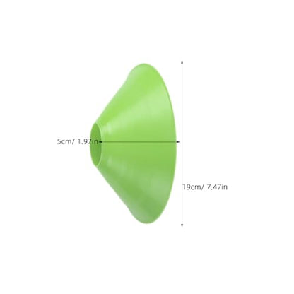 Outanaya 15pcs Soccer Training Cones Agility Markers for Football Basketball Sports Drills Plastic Set for Speed and Coordination Practice