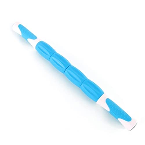 Body Massage Roller Stick in Green and Blue