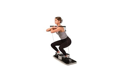 XT Trainer - Compact Home Gym, All-in-One Fitness Station, Workout Resistance System, Strength Training Equipment, & Cable Weight Machine