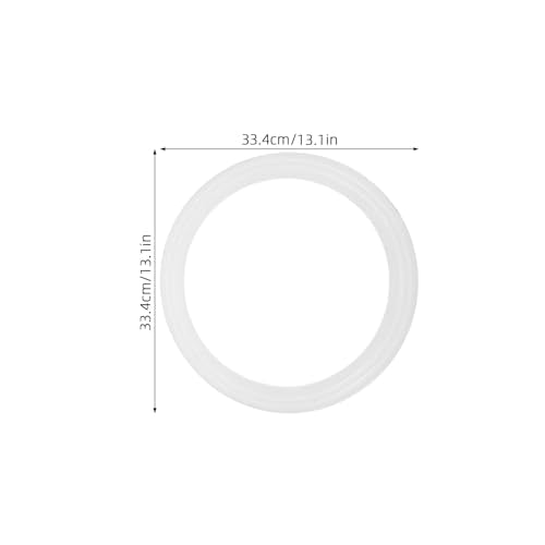 4pcs Juggling Rings: 13'' Juggling Rings for Outdoor Activities Circus Props and Tossing Games - Plastic Throwing Hoop for Beginners & Professionals