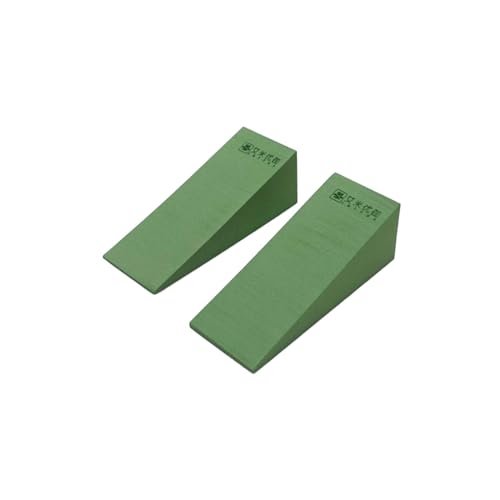 2 Pieces Yoga Foam Wedge, EVA Wedge Block, Heel Stretcher Back Support, Slant Board Calf Stretcher