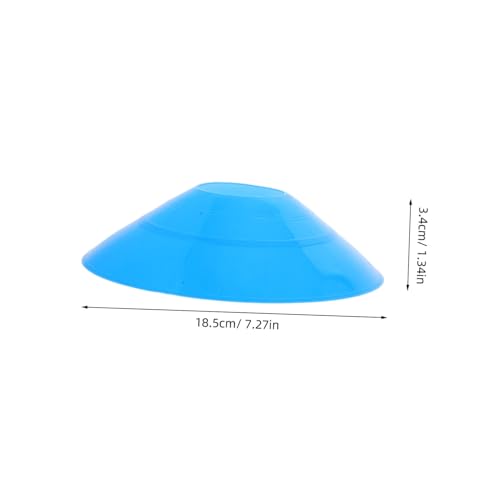 Football Basketball Logo Disc Cones 25pcs Reusable Agility Training Equipment for Soccer Basketball Drills