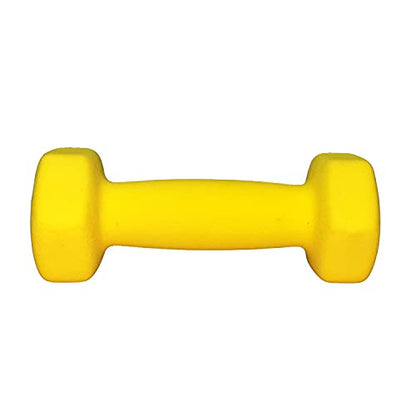 FUXION Neoprene Dumbbell Hand Weights, Sets of 2 Hexagon Non-Slip Weights for Home Gym Yoga Pilates Workout