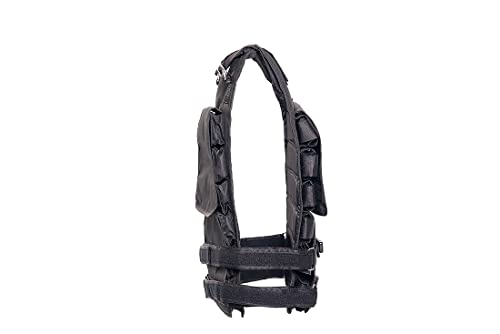DBX BUSHIDO SPORT Weighted Jacket from 1 kg to 40 kg - Weighted Vest for Strength Training - Weight Vest Made of Durable Cordura Material