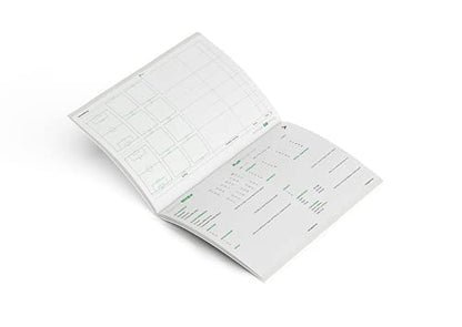 Soccer Training Notepad by MVMT Sports, 50 Page 8.27 x 11.69 inch Tactical Practice Planner for Soccer Coaches. Plan and Review Quickly and Easily. Write Targets, attendance, Drills and More.