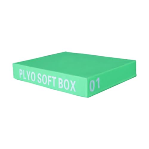 kowaku Jump Box Step up Box Plyometric Jump Box Heavy Duty Versatile Plyo Box Agility Box for Jumping Workout Skipping Lunges Squats - color: 90×75×15cm/green