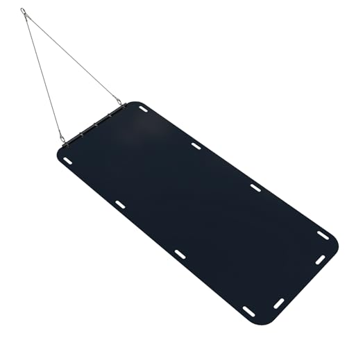 Efficraft HDPE Yard Drag Sled with Steel Pull Cable, 110.2x47.2 in 2200 lbs