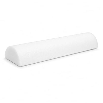 Medium/Firm White PE Foam Roller (18" Half Round) - size: 18" Half Round