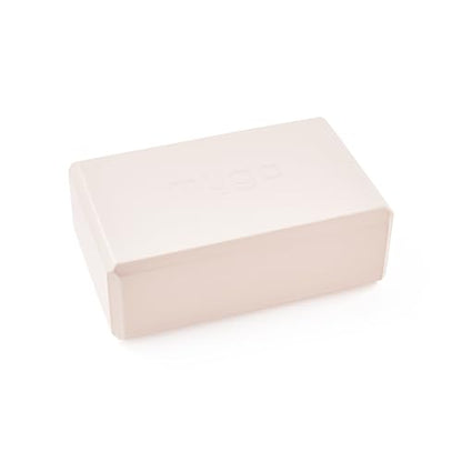 MYGA Yoga Block,Lightweight EVA Foam Yoga Brick,High Density Non-Slip Block for Yoga Poses, Pilates, Balance and Flexibility - color: Blush