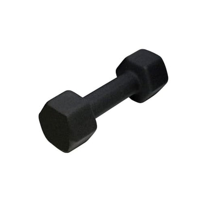 Neoprene Dumbbell, Single Weight for Strength Training, Muscle Toning, and Rehab, Non-Slip Grip & Anti-Roll Design