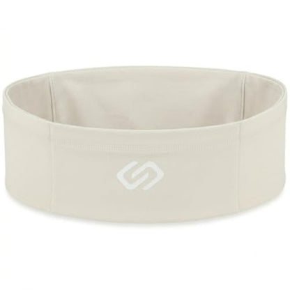 Sporteer VersaSlim Low-Profile Running Belt, Gym Waist Pack, Off-White, XS - color: Off-White, size: X-Small
