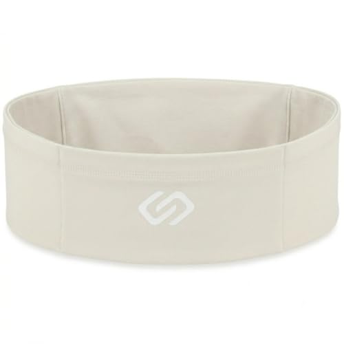 Sporteer VersaSlim Low-Profile Running Belt, Gym Waist Pack, Off-White, XS - color: Off-White, size: X-Small