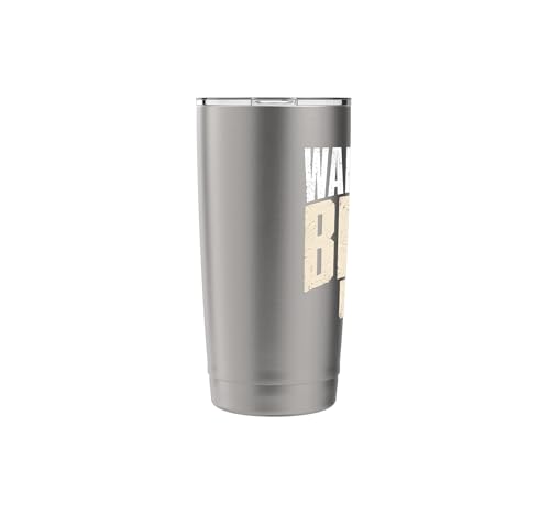 Wall Balls Broke Me Funny Functional Fitness Race Training Stainless Steel Insulated Tumbler - color: Brushed Steel