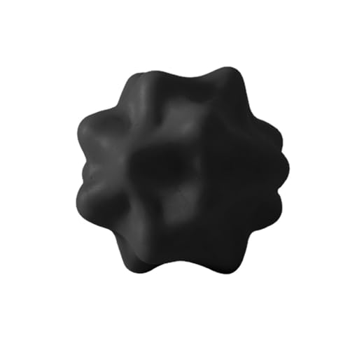 Massage Ball for Deep Tissue Muscle Recovery,Myofascial Release,Plantar Fasciitis Relief Eliminate Muscle Pain & Tension (Black) - color: Black