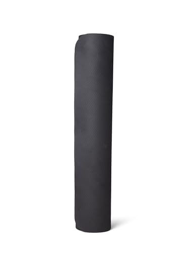 Lolë Womens IGLOW Yoga Mat | 4mm Thick | Non-Slip Workout Mat | Ideal for Yoga & Pilates | Enhanced Grip - color: Black N415