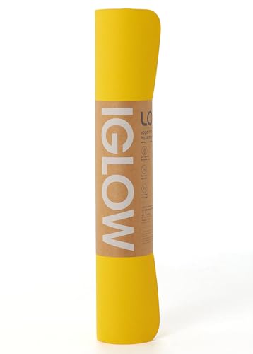 Lolë Womens IGLOW Yoga Mat | 4mm Thick | Non-Slip Workout Mat | Ideal for Yoga & Pilates | Enhanced Grip - color: Lole Y119
