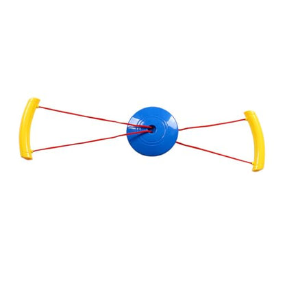 BESPORTBLE Kids Workout Equipment Tensioner with Spring Exerciser and Tension Ball Toy - Lightweight Wall Pulley for Arm Strength and Fitness Training Portable 24 Inch Exercise Tool for Boys and Girls