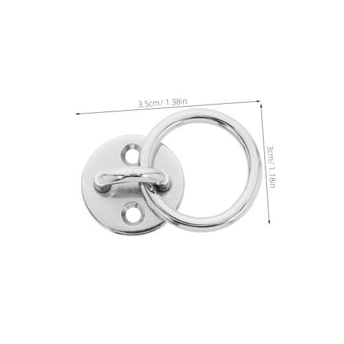 balacoo Ceiling Anchors Heavy Duty Battle Rope Wall Mount Aerial Ceiling Mount for Suspension Straps and Hammock Hooks